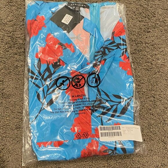 ASOS Parisian tie front tea dress NWT - Picture 2 of 3